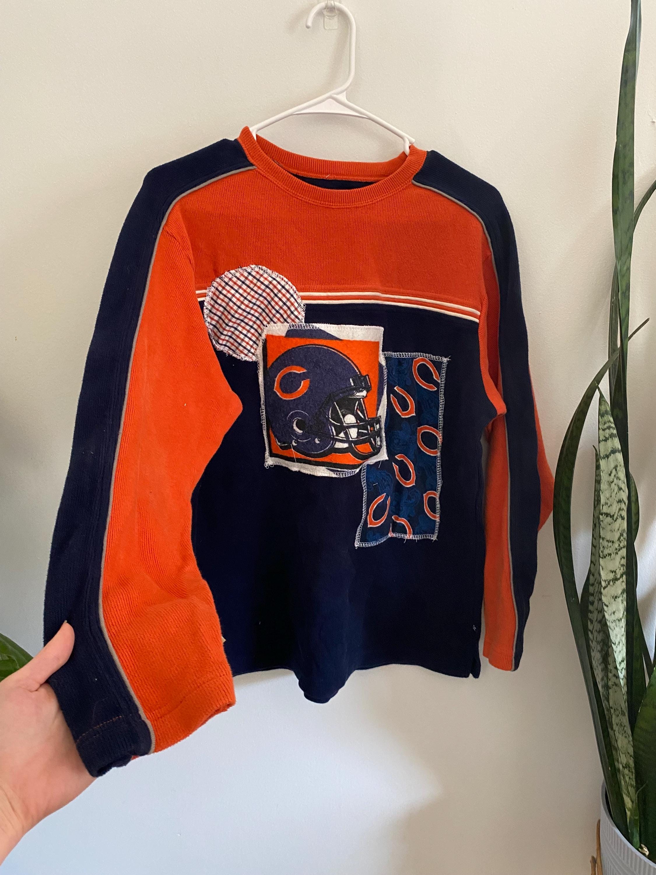 Chicago Bears patchwork vintage sweater unisex (M)