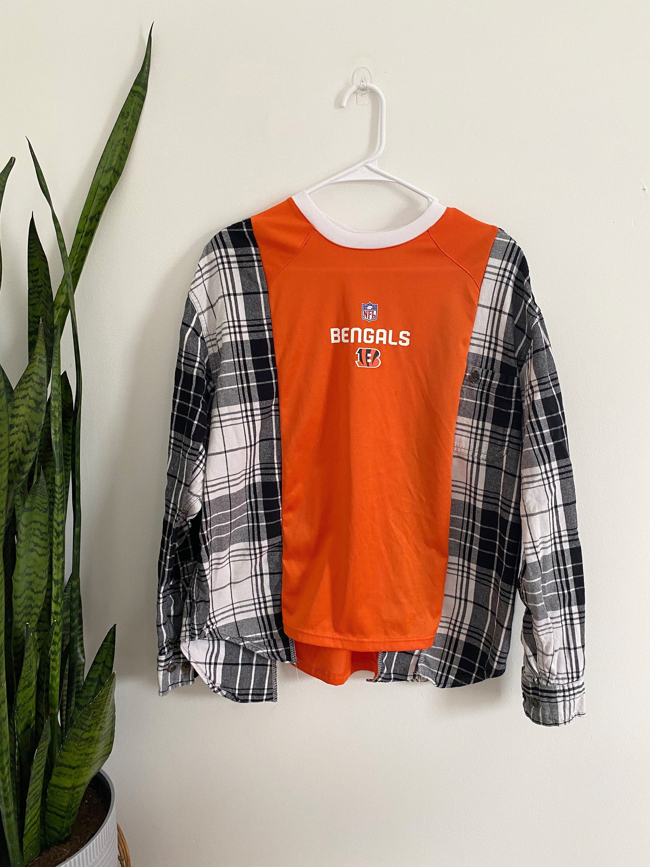 Cincinnati Bengals t-shirt flannel (M)