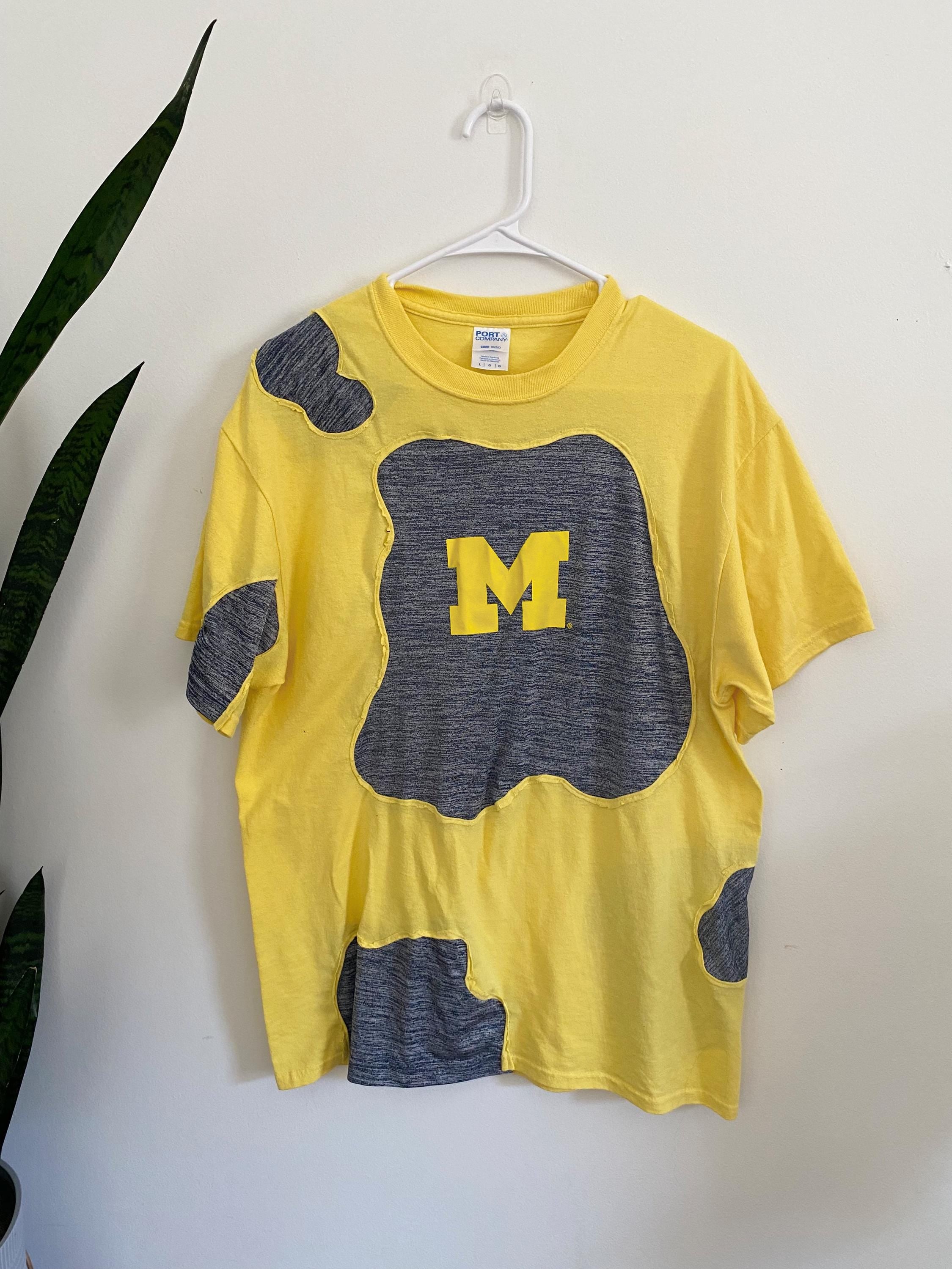 Michigan patchwork t-shirt