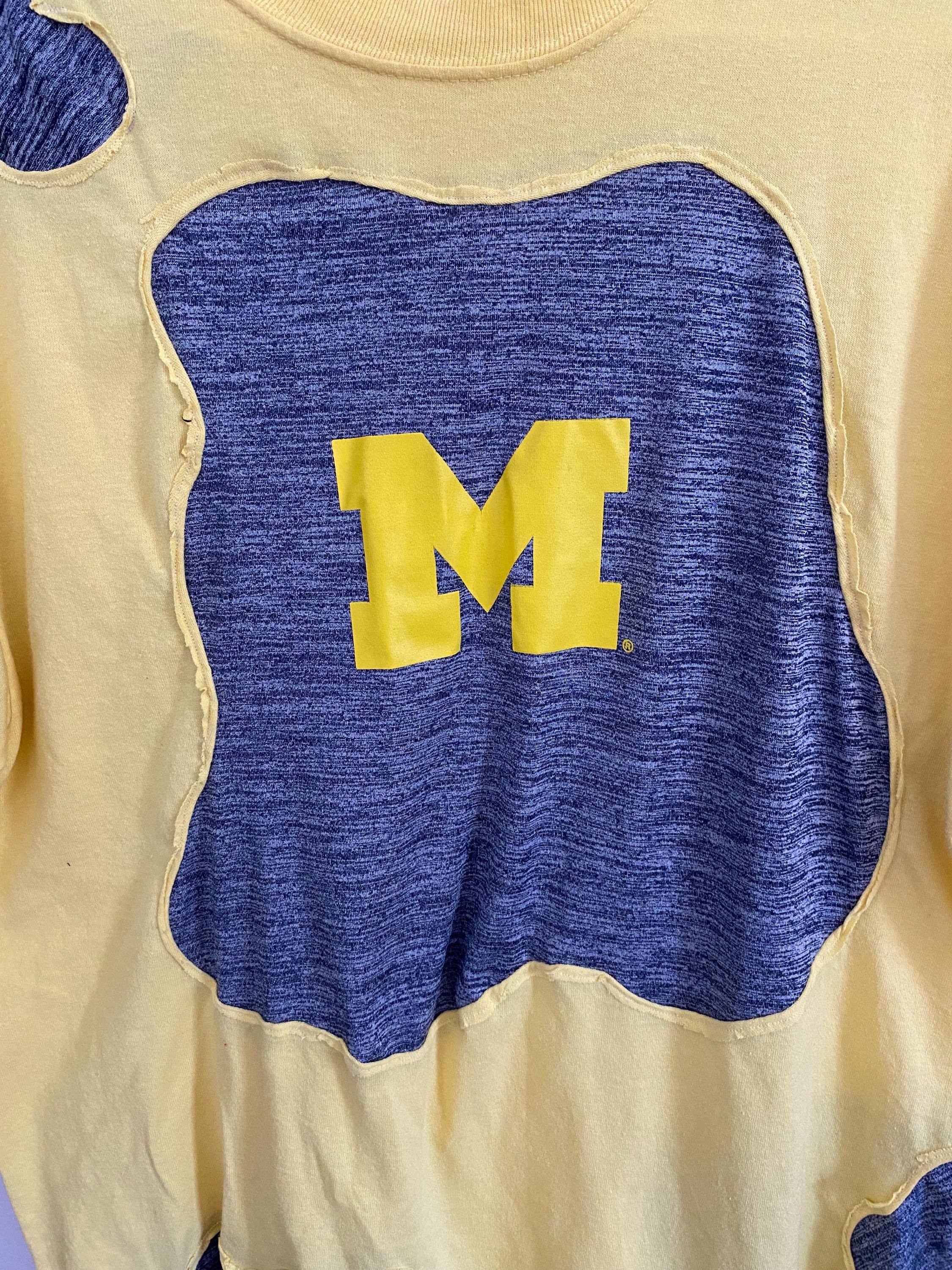 Michigan patchwork t-shirt
