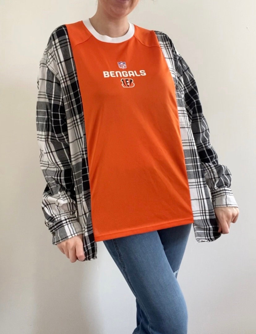 Cincinnati Bengals t-shirt flannel (M)