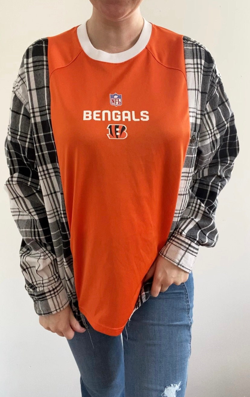 Cincinnati Bengals t-shirt flannel (M)