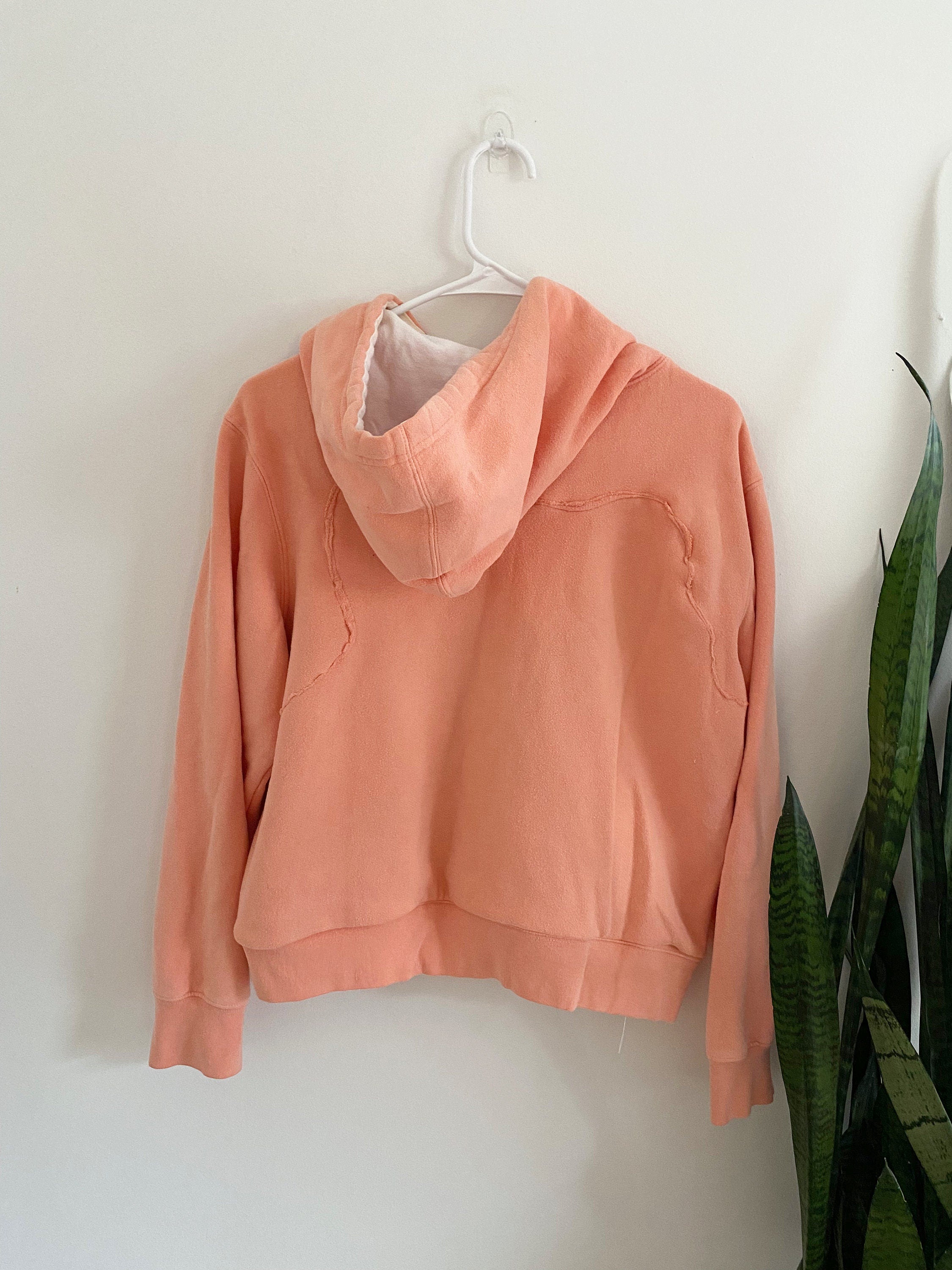 Asymmetrical Patchwork Hoodie Sweatshirt (S)