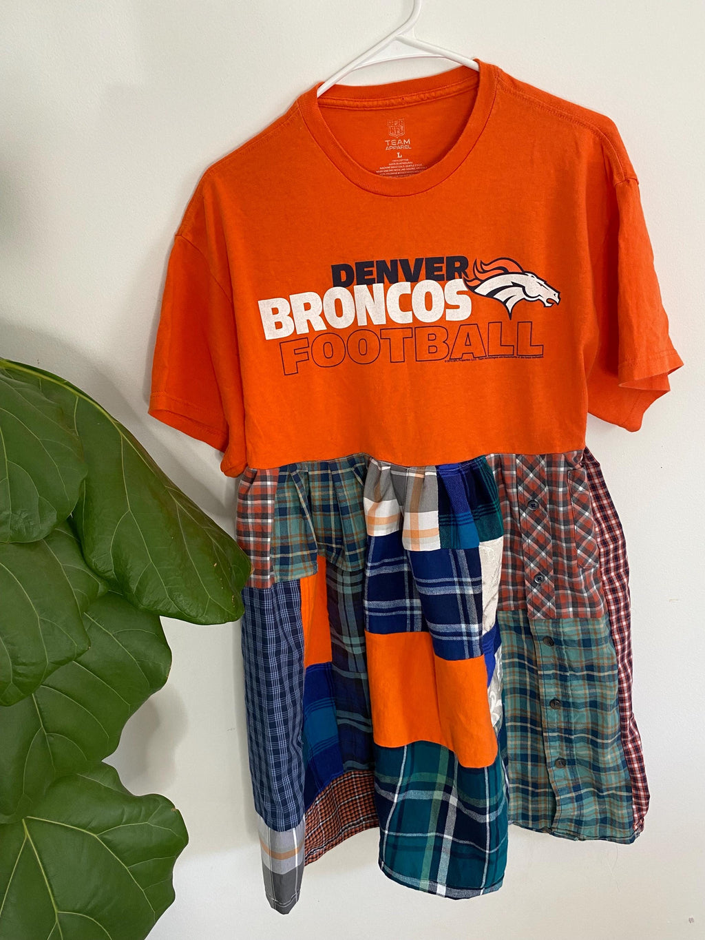 Denver Broncos t-shirt dress (S)