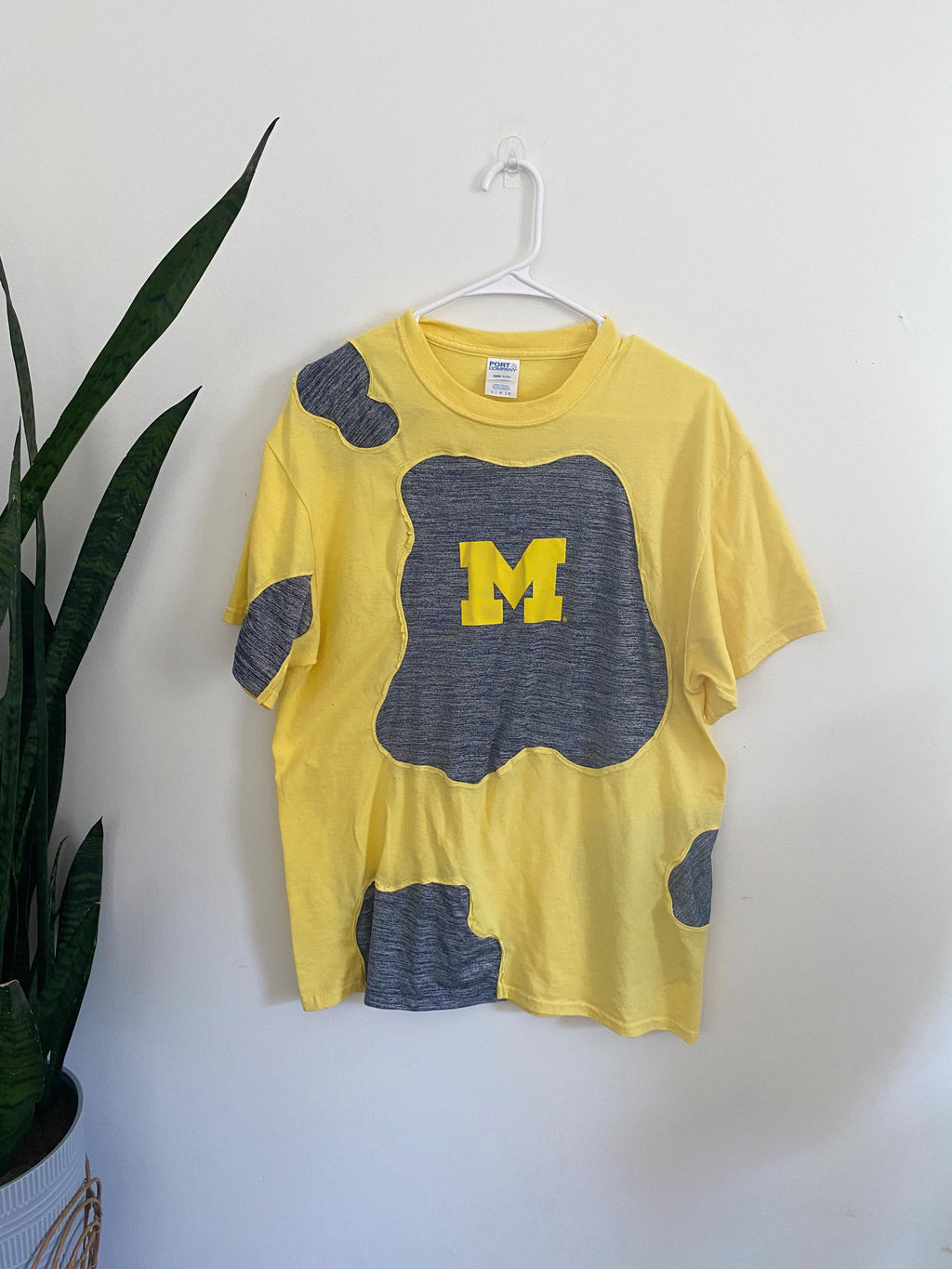 Michigan patchwork t-shirt