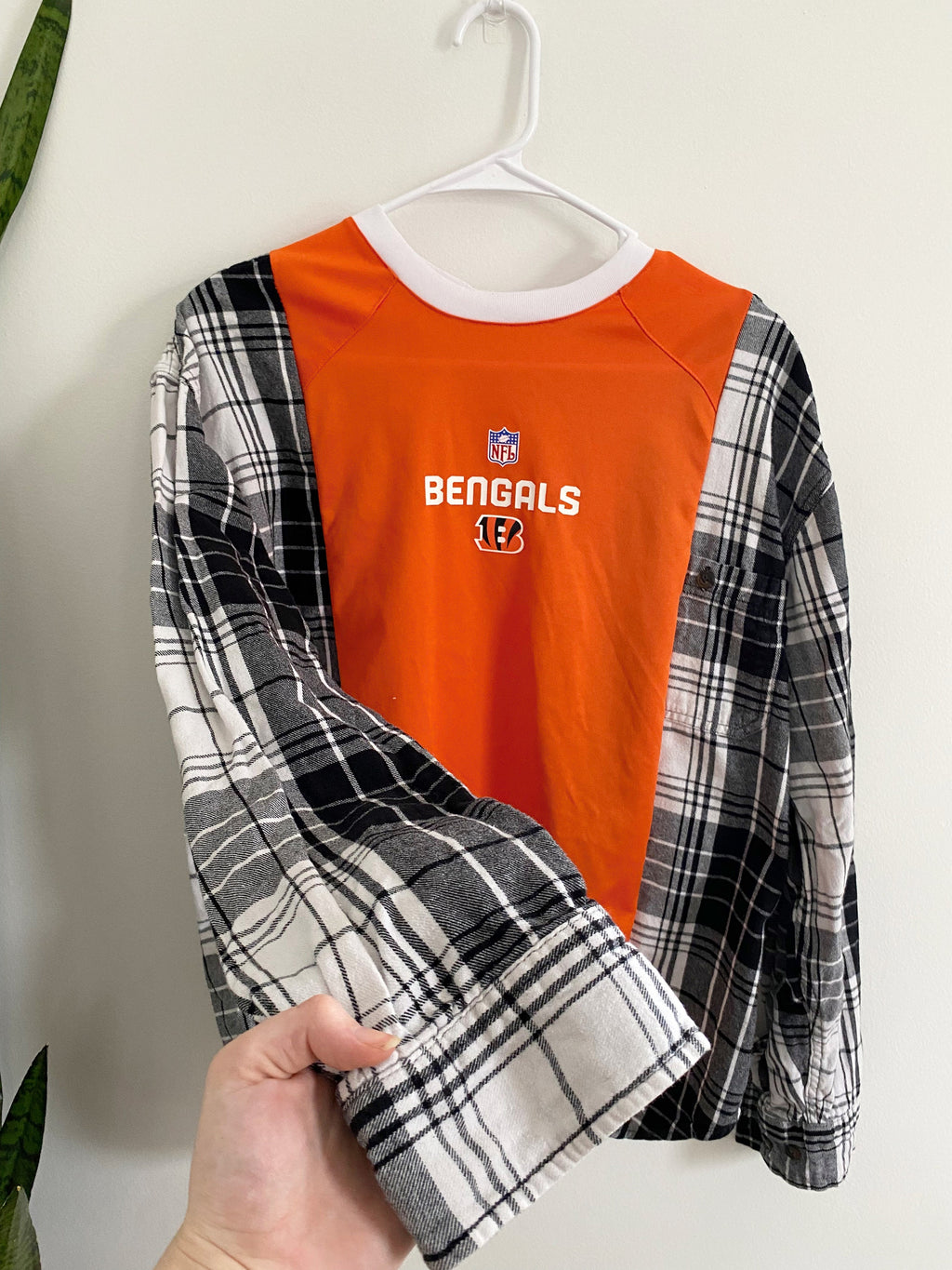 Cincinnati Bengals t-shirt flannel (M)