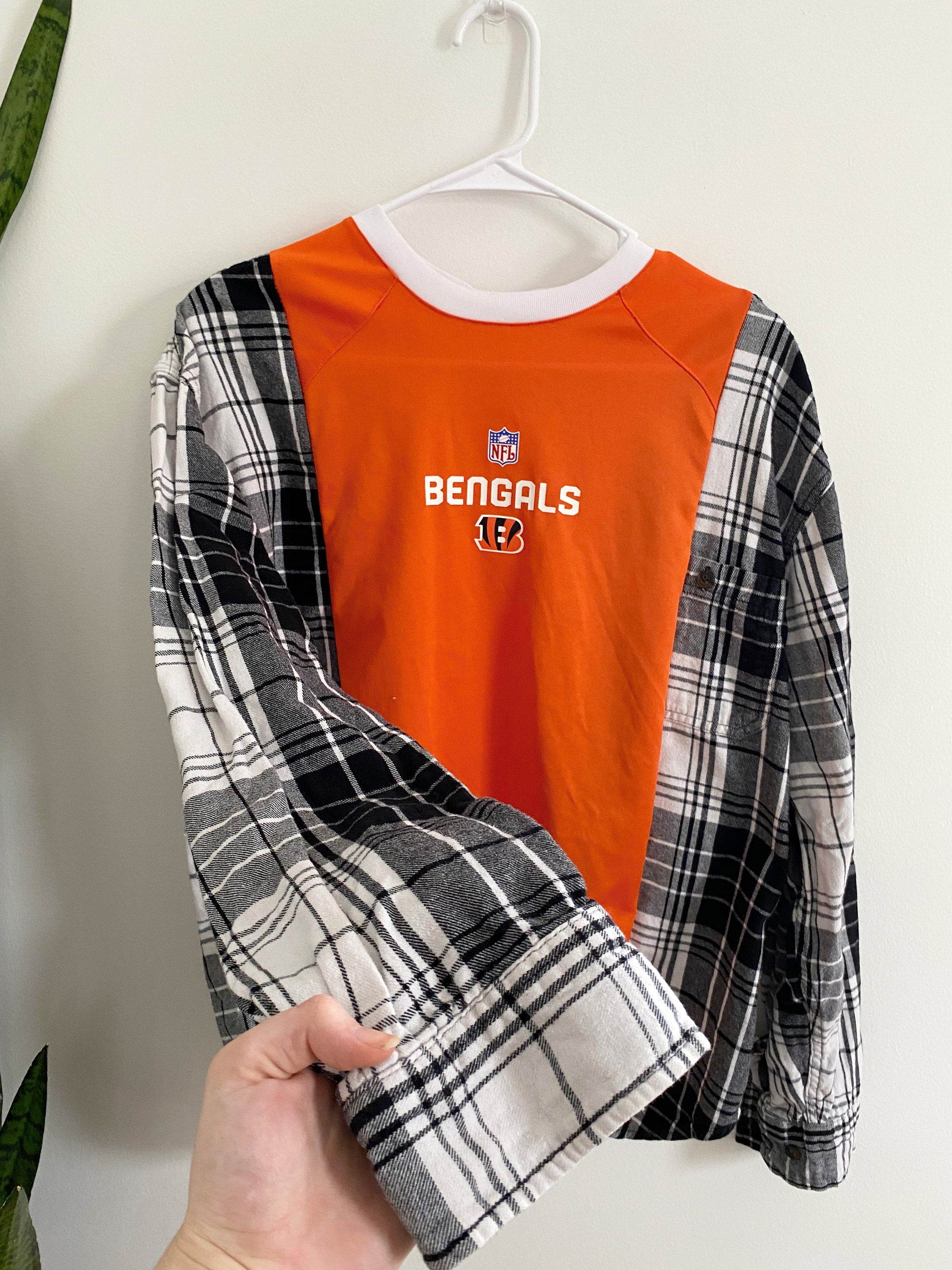 Cincinnati Bengals t-shirt flannel (M)